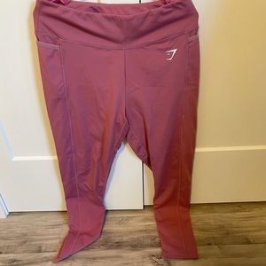 Pink gymshask tights